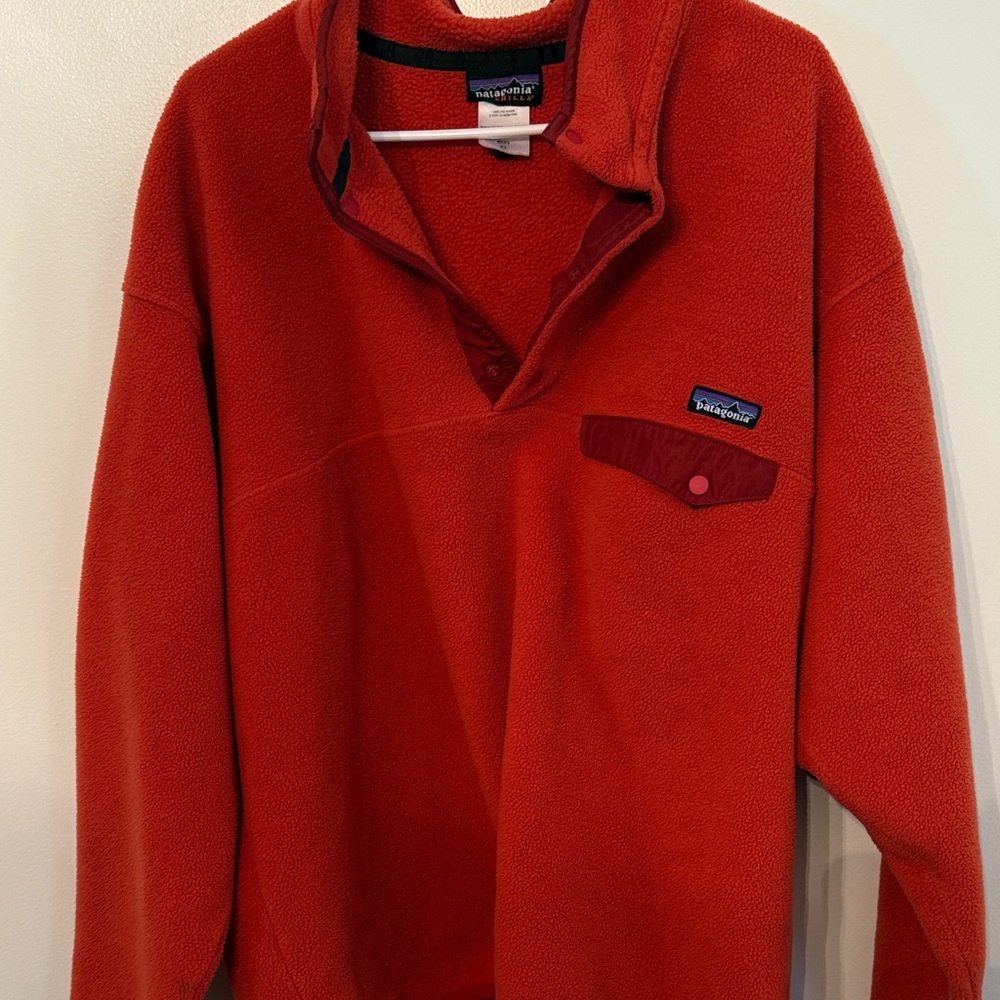 Patagonia Scarlet Snap-T Fleece